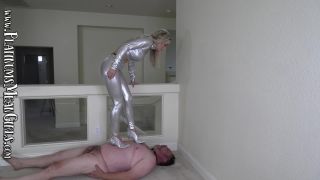 free video 4 Goddess Platinum - Shiny Platinum Tramples Spineless Slut - FullHD 1080p on femdom porn breeding fetish-5