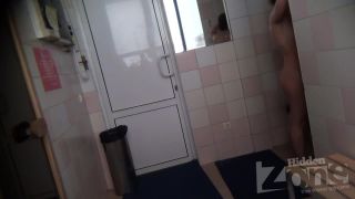 Nice nude girls in the shower room. Hidden cam-0