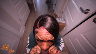 Onlyfans - Ebony Gets Thrashed As Soon As She Walks In FULL VIDEO ON OF URMAJESTY1728 Majesty Nasty - Oral-1