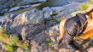 Young Couple Fuck Hard with Perfect Sunset - Cum Twice on Hot Ass-3