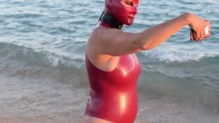 Latex Beach Fun Compilation!-2