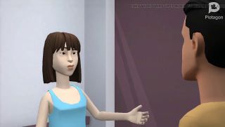 3D Animation Bato hi bato main kam ban gaya sex video-4