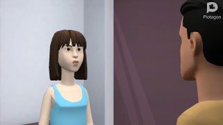 3D Animation Bato hi bato main kam ban gaya sex video-9