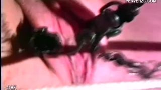 online clip 16 Nasty mistress is having fun with a sub chick, thigh fetish on fetish porn -8