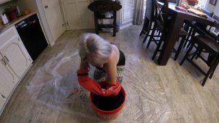 Pt 1 BuddahsPlayground - Latex Gloves And Black Dye-7