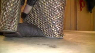 MISTRESS CRUSH – NEW BROWN WEDGES – EBONY COCK CRUSHING UNDER HEELS black -3