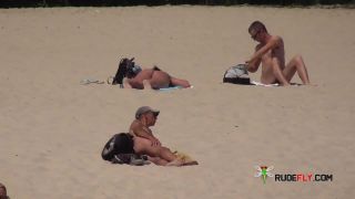 Hot teen wet plays in the wet sand naked 2  2-4