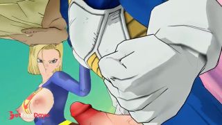 [GetFreeDays.com] BALLBUSTING ANIMATION - Dragon Ball Z - Android 18 VS Vegeta Sex Leak July 2023-3