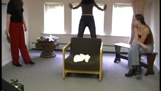 Women Spanking MenBrandi and Corey Witness His Punishment (REMASTERED) 9466 3 700-0