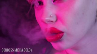 The Goldy Rush - Deepening Your Lips Addiction And Reprogramming You Into The Powerless Gooner - Mistress Misha Goldy - Russianbeauty.-6