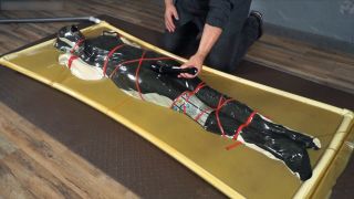 xxx video 15 Vacuum Dreams - Sonya In Orca Bondage With Red Ropes With Vibro - FullHD 1080p | fetish | bdsm porn trash bag fetish-0