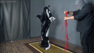 xxx video 15 Vacuum Dreams - Sonya In Orca Bondage With Red Ropes With Vibro - FullHD 1080p | fetish | bdsm porn trash bag fetish-1