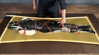 xxx video 15 Vacuum Dreams - Sonya In Orca Bondage With Red Ropes With Vibro - FullHD 1080p | fetish | bdsm porn trash bag fetish-3
