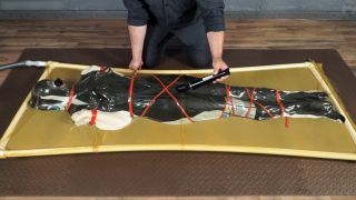 xxx video 15 Vacuum Dreams - Sonya In Orca Bondage With Red Ropes With Vibro - FullHD 1080p | fetish | bdsm porn trash bag fetish-5