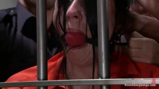 xxx video clip 34 French Hottie gets pounded by 5 prison guards on femdom porn penis fetish-2