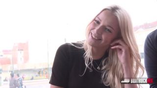 free xxx video 2 Box Truck Sex - Karol Lilien, blonde pink porn on threesome -2
