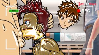 Gay sex academy cap 8 throat cum-6