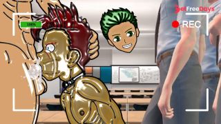 Gay sex academy cap 8 throat cum-9