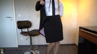 Business Bitch – Sexy Secretary Undressing Business Suit.-9