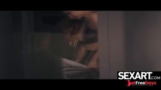Watch sexy redheads big breasts bounce as she gets a creampie-0