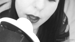 free adult video 9 Lips2Tingles ASMR – Black and White 3dio Ear Eating Mouth Fetish - fetish - big tits porn amateur cougar-1