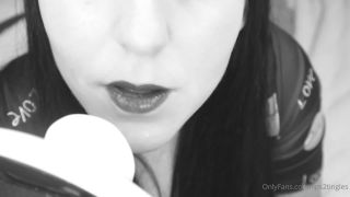 free adult video 9 Lips2Tingles ASMR – Black and White 3dio Ear Eating Mouth Fetish - fetish - big tits porn amateur cougar-5