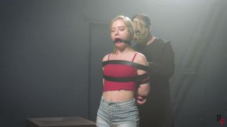 Big Bondage Session For Olesya - Tight Hugs Of Belts And Ropes.-3
