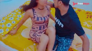 [GetFreeDays.com] Indian slim sexy Sali is seduced by her naughty Jija on the bed Adult Video November 2022-0