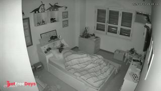 [Sleeping.Porn] Chubby girl chilling in the bed after birthday party, hidden cam-9