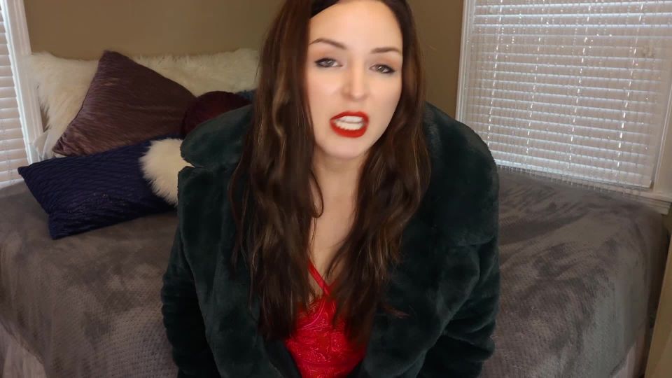xxx video 39 Alone for the Holidays | verbal humiliation | brunette girls porn felony femdom