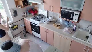 Muceas - Amateur couple having fun in the kitchen.-0