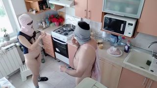 Muceas - Amateur couple having fun in the kitchen.-2