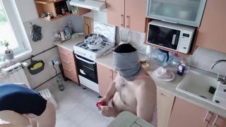 Muceas - Amateur couple having fun in the kitchen.-9