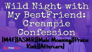 Steller Sigh-Wild Night With My Best Friend Creampie Confession M4F ASMR Male Moaning Praise-0