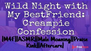 Steller Sigh-Wild Night With My Best Friend Creampie Confession M4F ASMR Male Moaning Praise-9