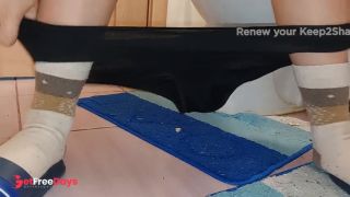 Sexy amateur brunette does yoga naked. Hot latina hairy pussy, big tits, big ass-8