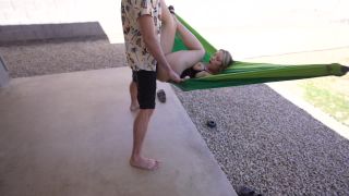 [Amateur] Fucking Outside in a Hammock-3