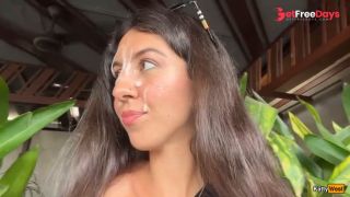 [GetFreeDays.com] Crazy CUMWALK in STARBUCKS - Blowjob in Public Toilet, Drinking coffee with Sperm Sex Film October 2022-5