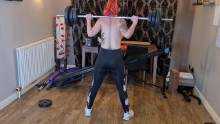 Pt 3Ruby Onyx - Topless Work Out-9