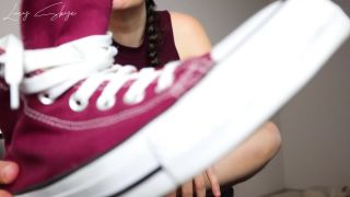 xxx video 36 boot fetish Lucy Skye – Fucked by Chucks, verbal humiliation on femdom porn-8