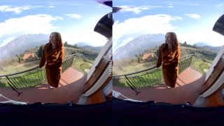Sex In Public on the Balcony - Lenina Crowne 4K,  on reality -2