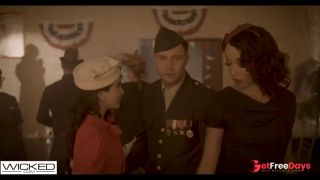 [GetFreeDays.com] Wicked - Celebrate The 1940s With Jane Wilde and Alexis Tae Getting Fucked By A Soldier Adult Film January 2023-3