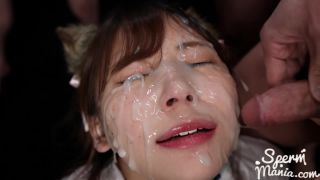 free online video 17 animal fetish porn Nagi Tsukino's Sticky Bukkake Facial [640.1 MB], facial on femdom porn-0