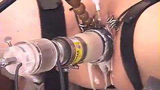 bdsm orgy masturbation | HugHer patterns with large inflatable dildo | toys/dildo-8